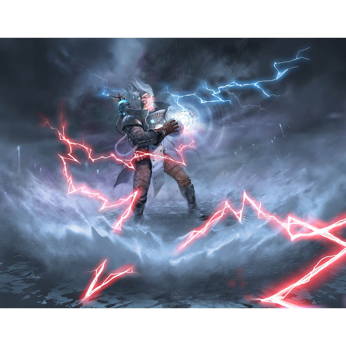 Galvanic Iteration Print