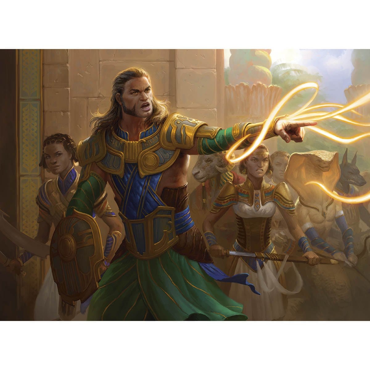 Gideon's Resolve Print - Original Magic Art Gideon's Resolve Print - Original Magic Art