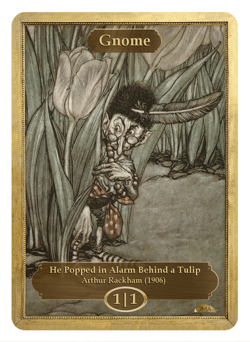 Gnome Token (1/1) by Arthur Rackham