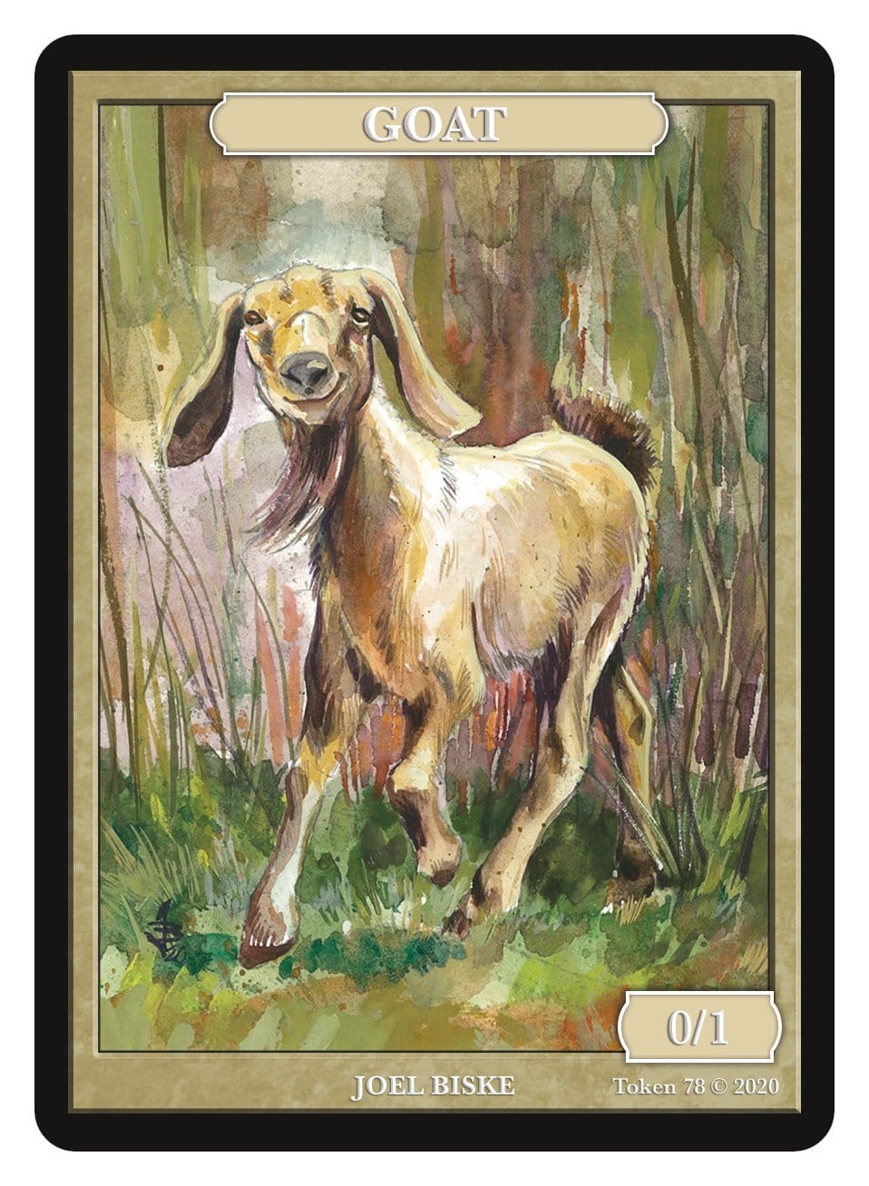 Goat Token (0/1) by Joel Biske