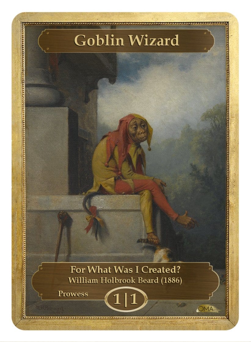 Goblin Wizard Token (1/1 - Prowess) by William Holbrook Beard