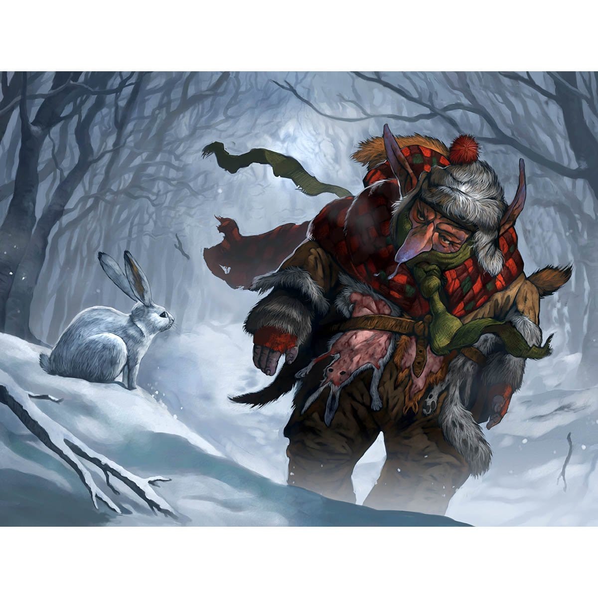 Goblin Furrier Print - Print - Original Magic Art - Accessories for Magic the Gathering and other card games