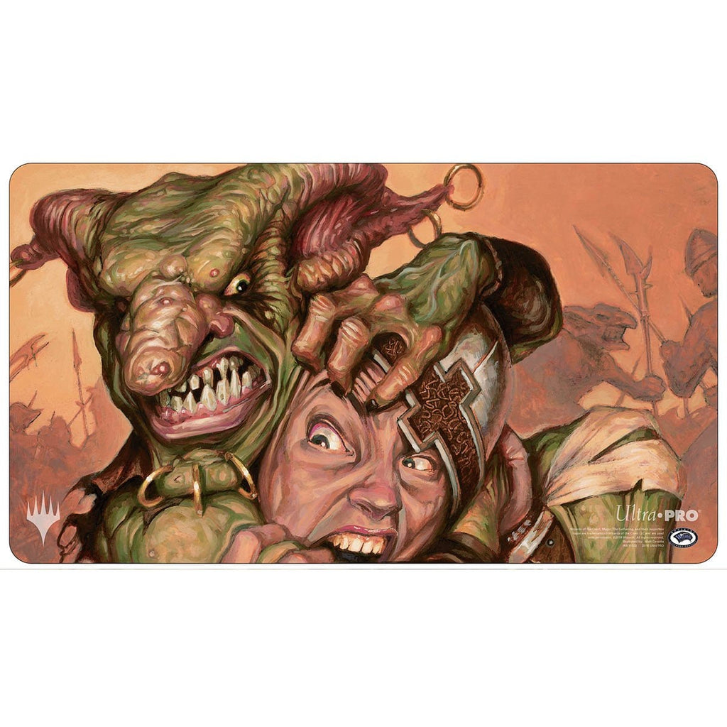 Goblin Piledriver Playmat - Original Magic Art