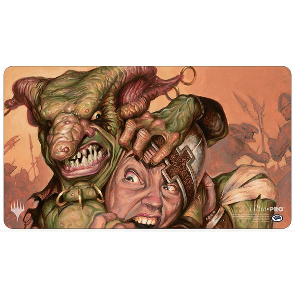 Goblin Piledriver Playmat - Original Magic Art