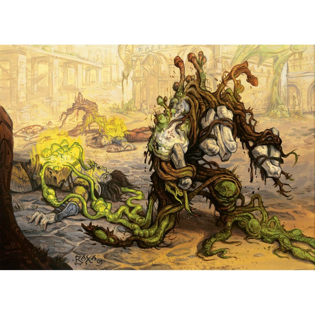 Golgari Germination Print - Print - Original Magic Art - Accessories for Magic the Gathering and other card games
