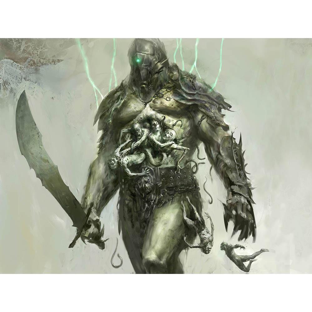 Grave Titan Print - Print - Original Magic Art - Accessories for Magic the Gathering and other card games