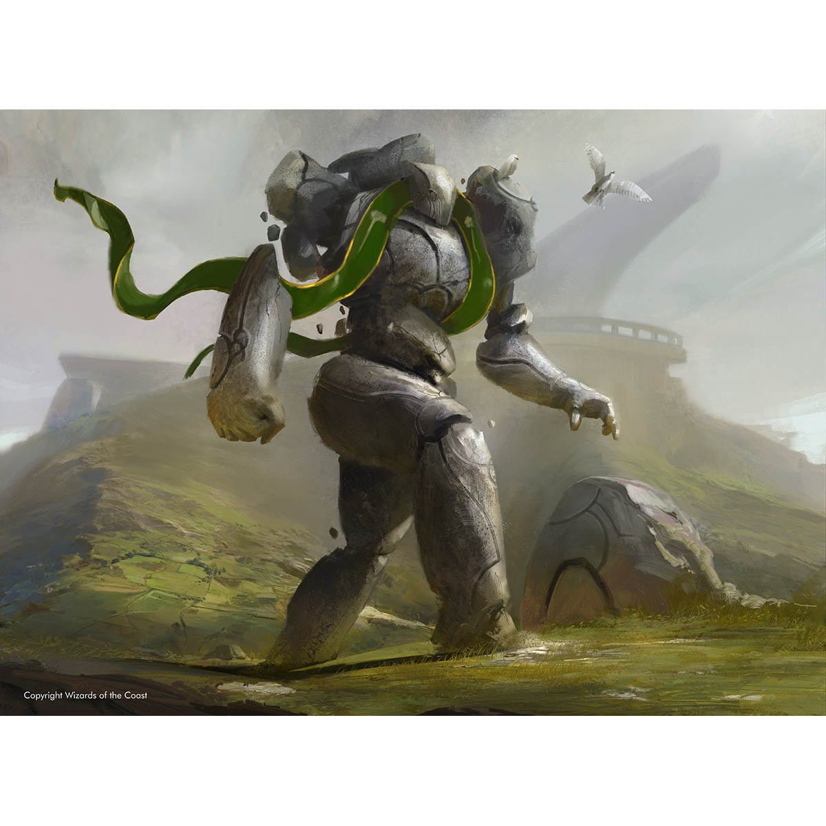 titus mtg card Greymond, Avacyn's Stalwart - Foil Playtest card for MTG Captain Titus Reskin