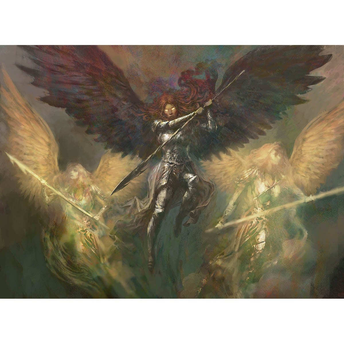 Herald of the Host Print - Print - Original Magic Art - Accessories for Magic the Gathering and other card games