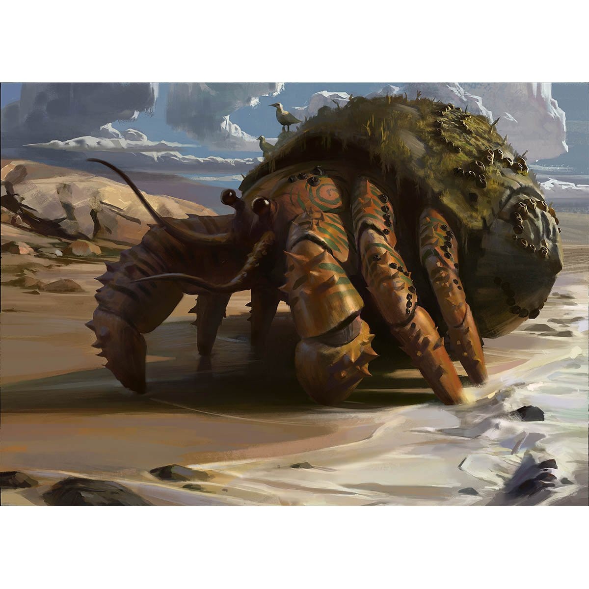 Hightide Hermit Print - Print - Original Magic Art - Accessories for Magic the Gathering and other card games