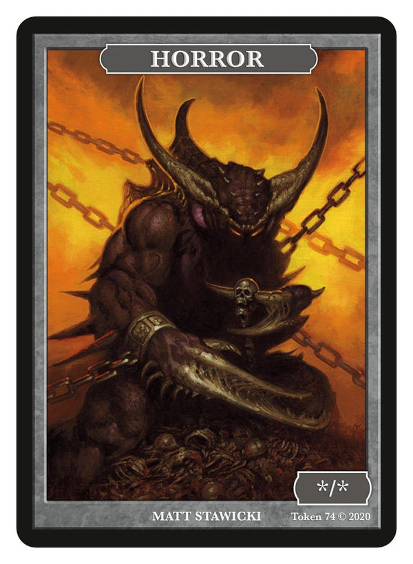 Horror Token (*/*) by Matt Stawicki - Original Magic Art
