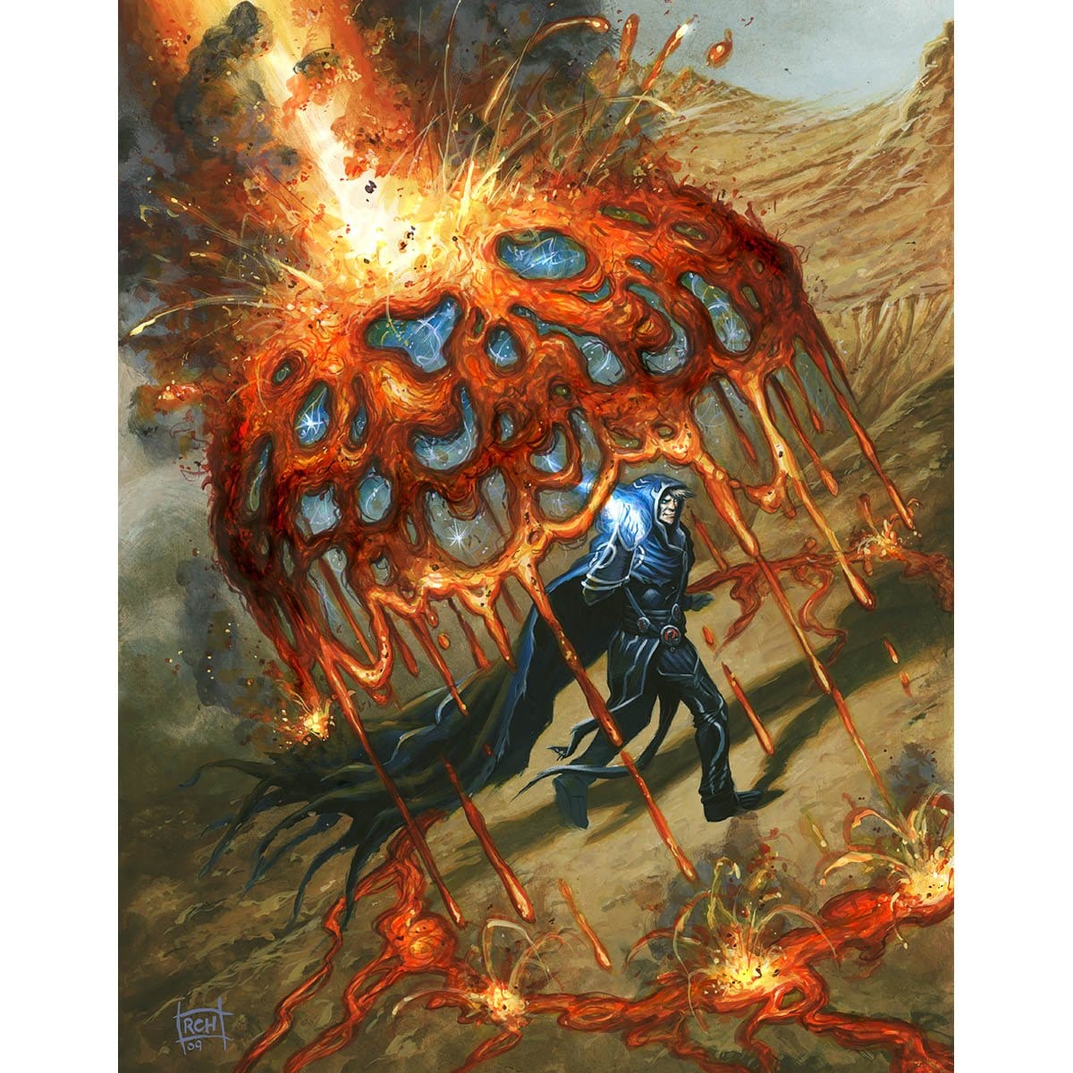 Negate Print - Original Magic Art Negate Print - Original Magic Art