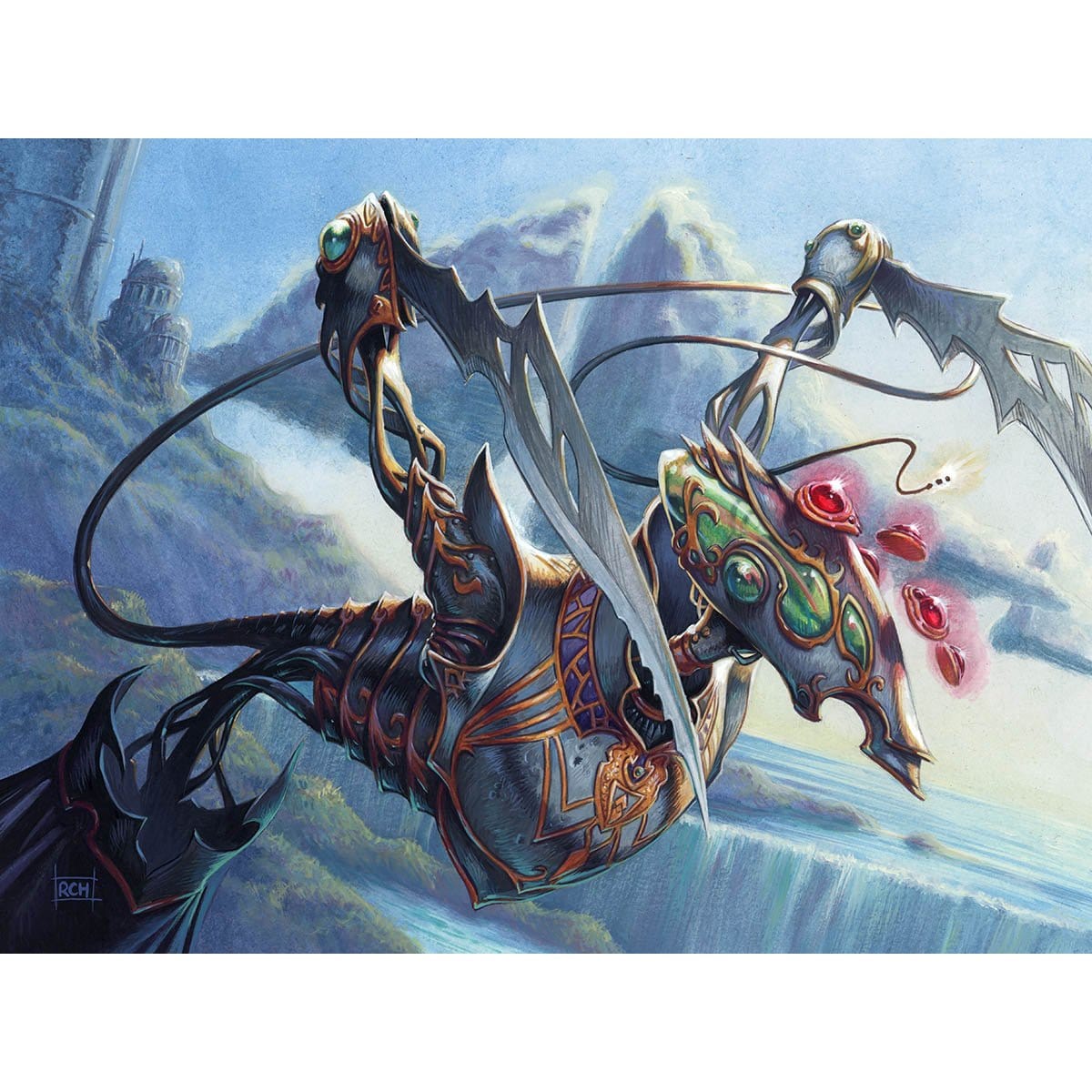 Arsenal Thresher Print - Print - Original Magic Art - Accessories for Magic the Gathering and other card games