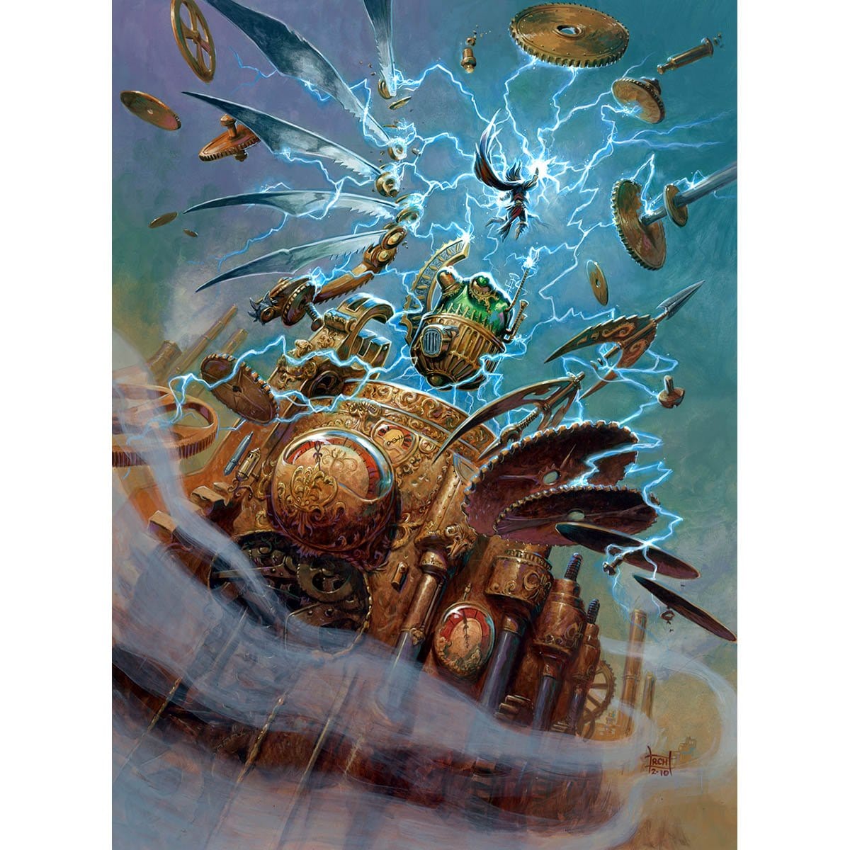 The Pieces Are Coming Together Print - Print - Original Magic Art - Accessories for Magic the Gathering and other card games