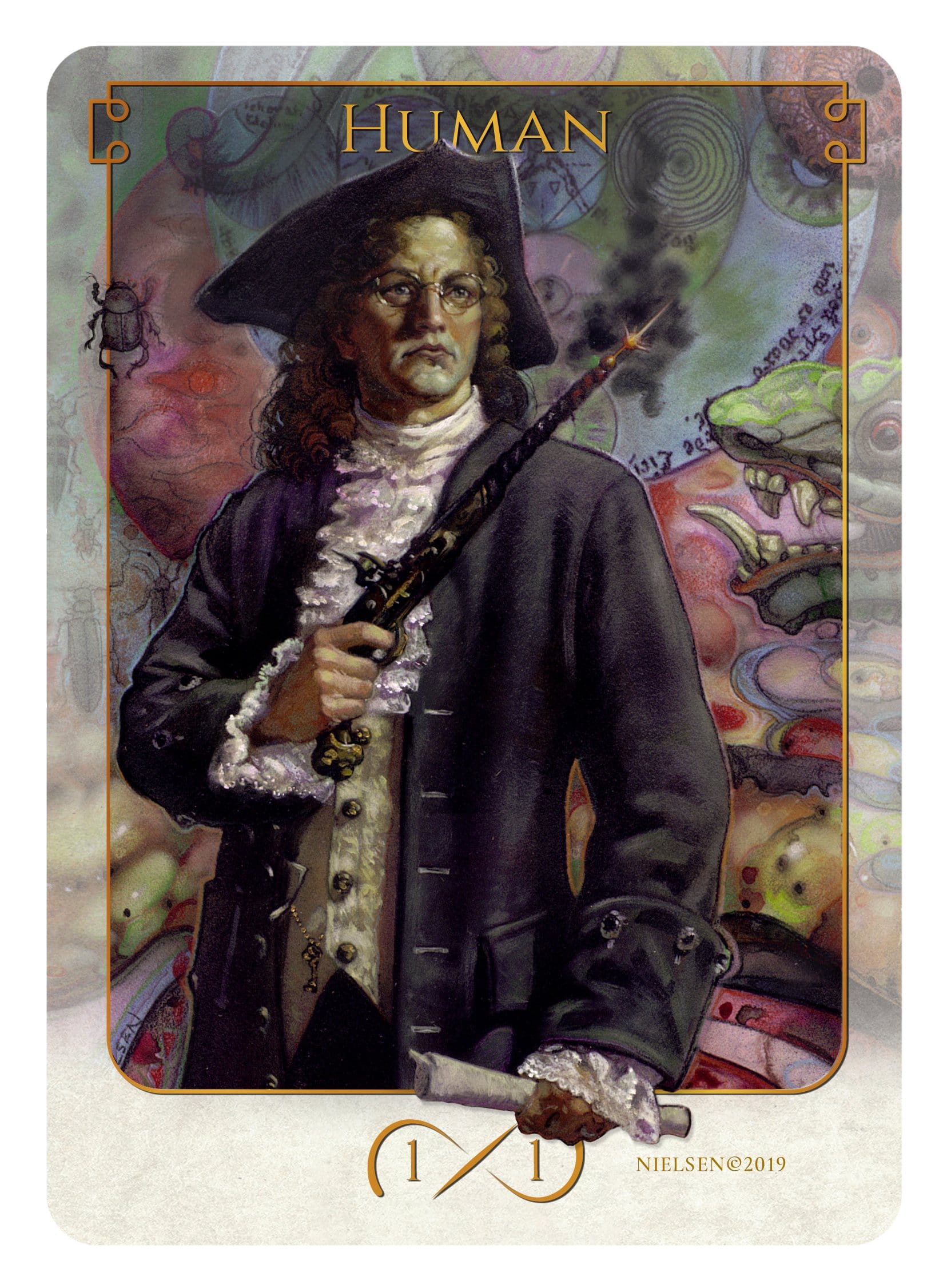 Human Token (1/1) by Tokens of Spirit - Original Magic Art