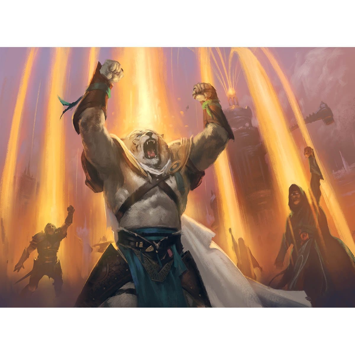 Ignite the Beacon Print - Print - Original Magic Art - Accessories for Magic the Gathering and other card games