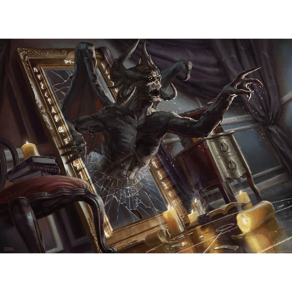 Inherited Fiend Print - Original Magic Art