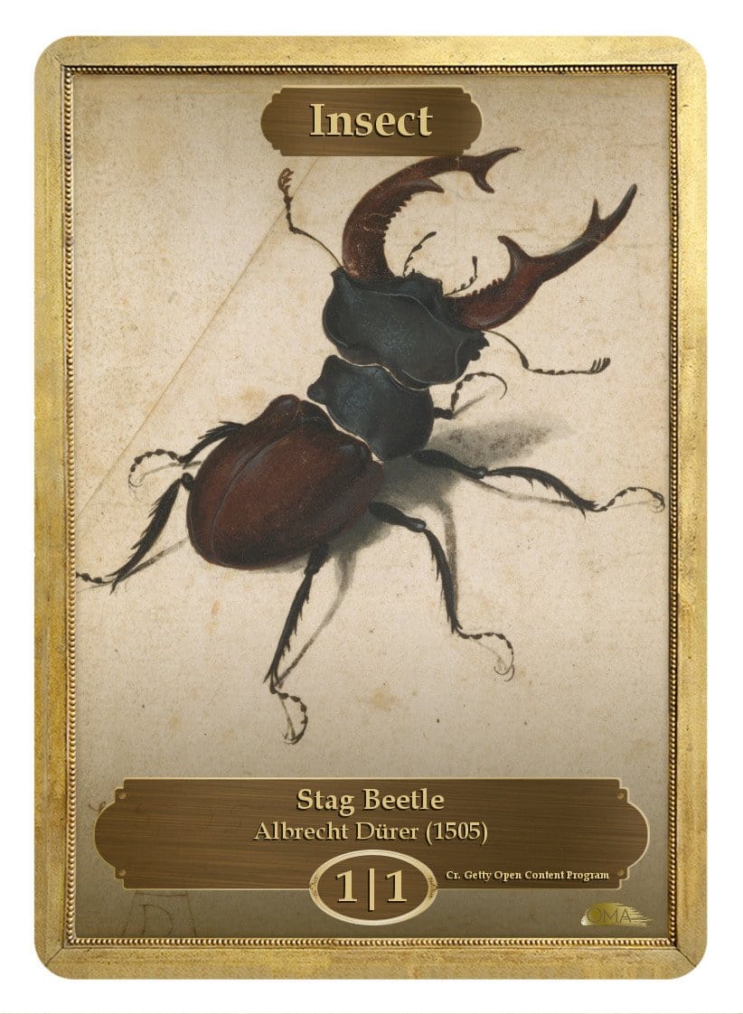 Insect Token (1/1) by Albrecht Dürer - Original Magic Art