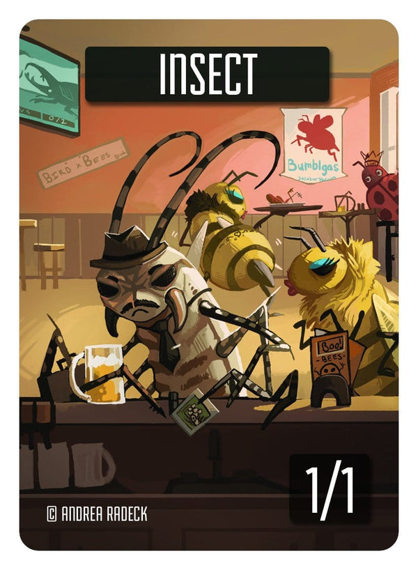 Insect Token (1/1) by Andrea Radeck - Original Magic Art