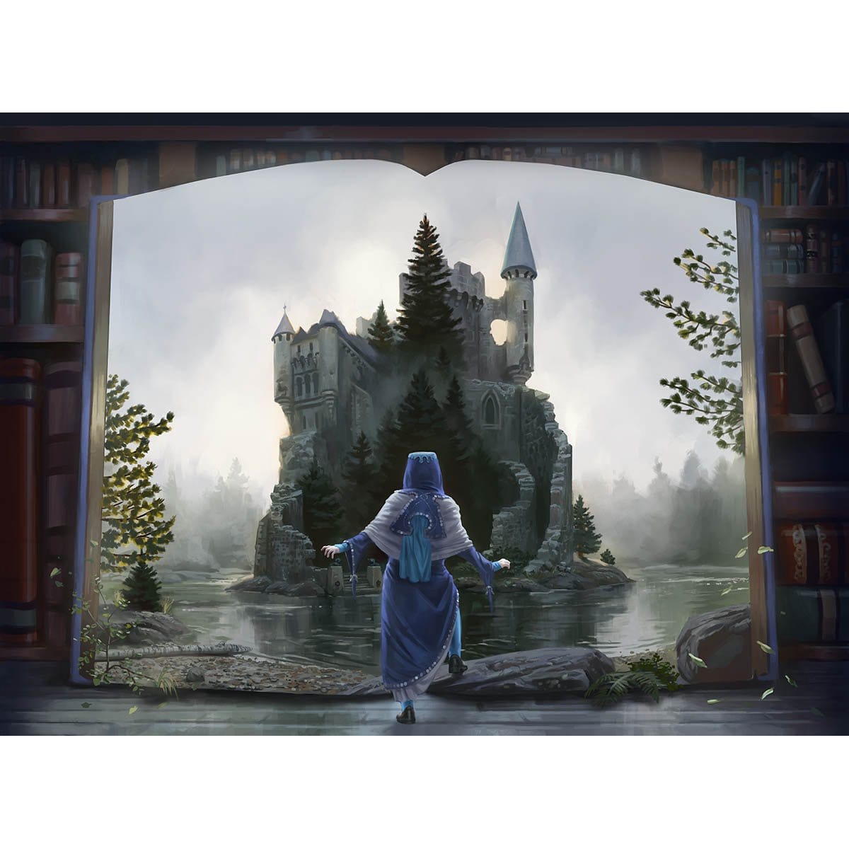 into the story mtg card Into the Story Print