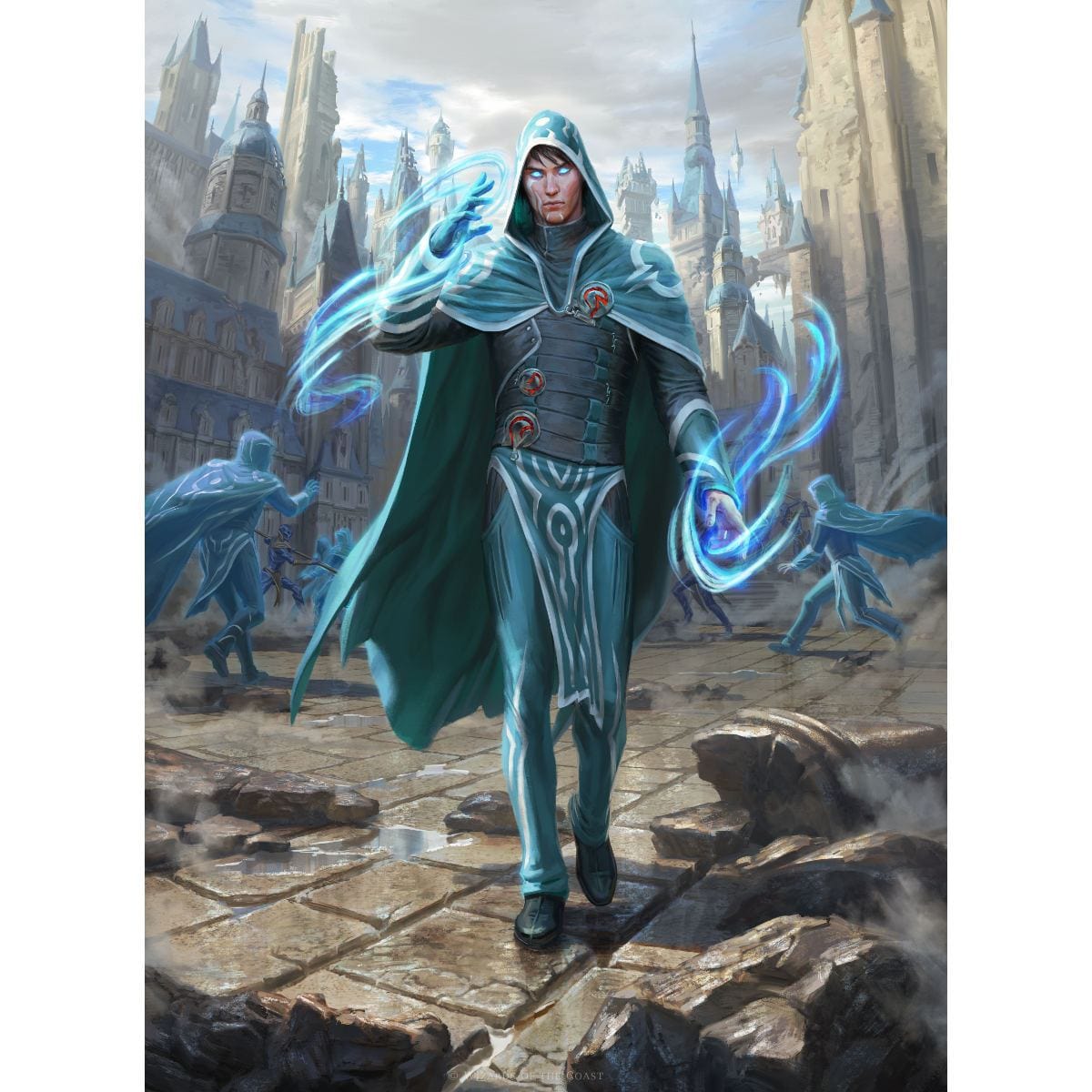 Jace, Wielder of Mysteries Print - Original Magic Art Jace, Wielder of Mysteries Print - Original Magic Art