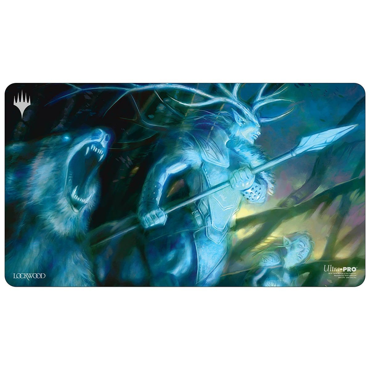 Karador, Ghost Chieftan Playmat - Original Magic Art Karador, Ghost Chieftan Playmat - Original Magic Art