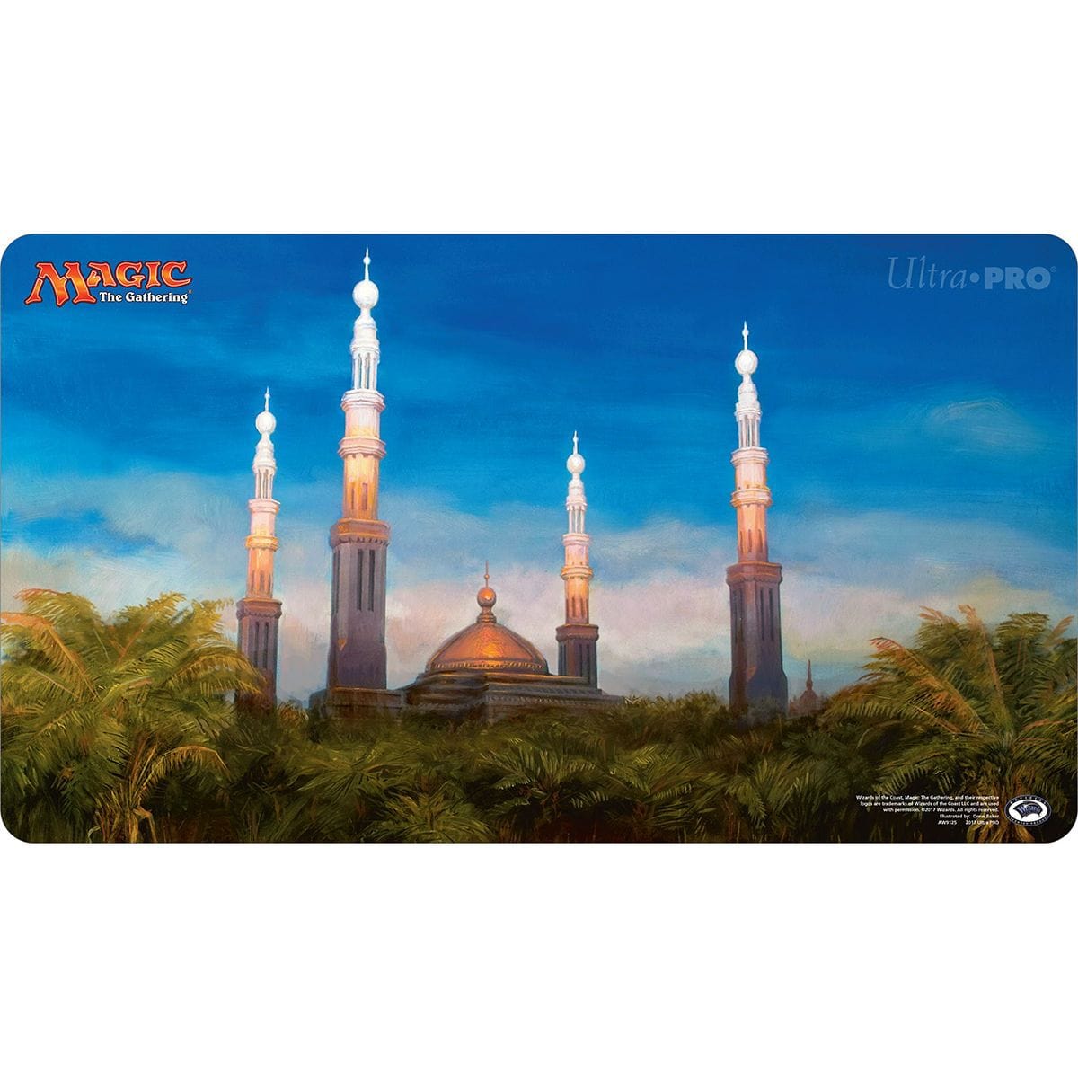 Karakas Playmat - Playmat - Original Magic Art - Accessories for Magic the Gathering and other card games