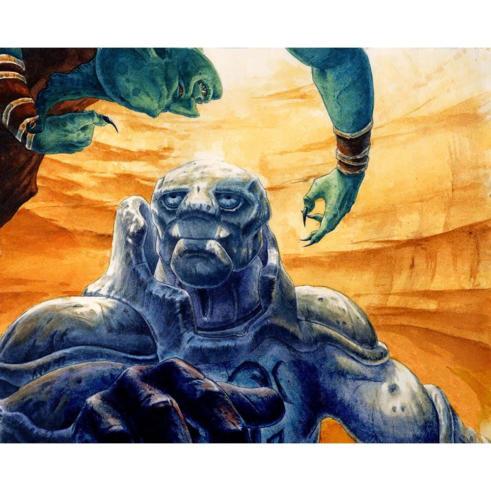 Karn - Vanguard Print - Original Magic Art Karn - Vanguard Print - Original Magic Art