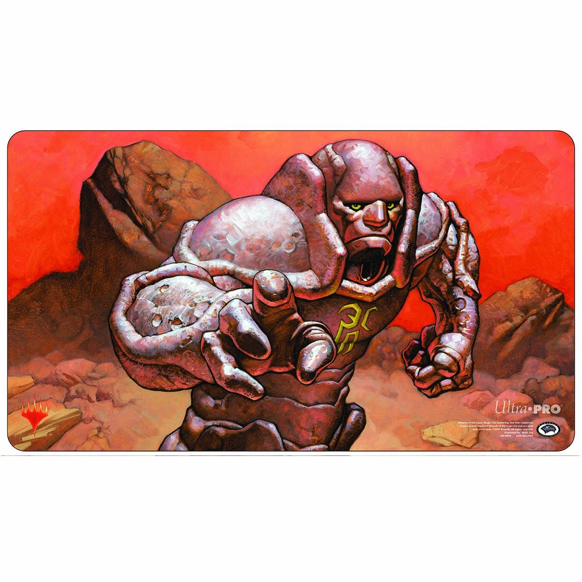 Karn, Silver Golem Playmat - Playmat - Original Magic Art - Accessories for Magic the Gathering and other card games