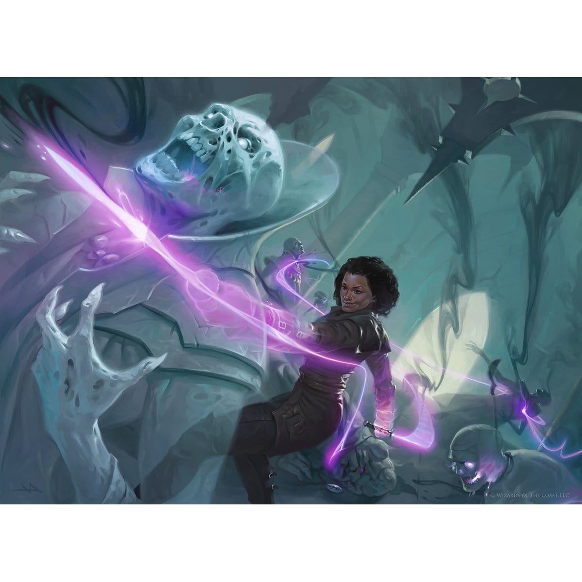 Kaya’s Wrath Print - Print - Original Magic Art - Accessories for Magic the Gathering and other card games
