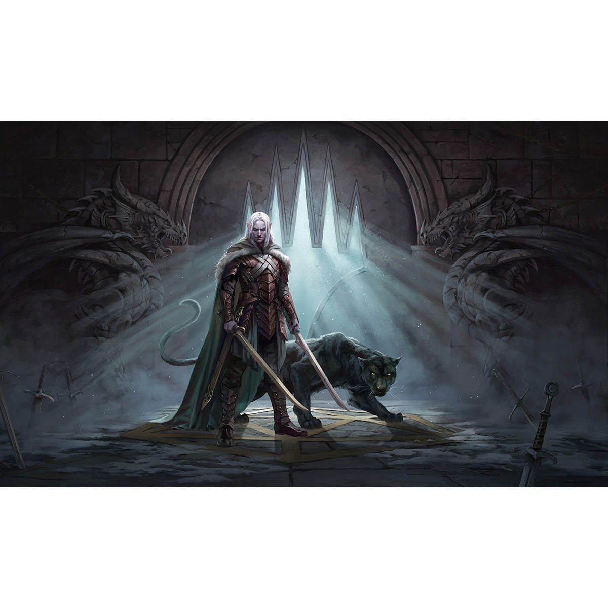 Adventures in the Forgotten Realms Key Art Print - Original Magic Art Adventures in the Forgotten Realms Key Art Print - Original Magic Art