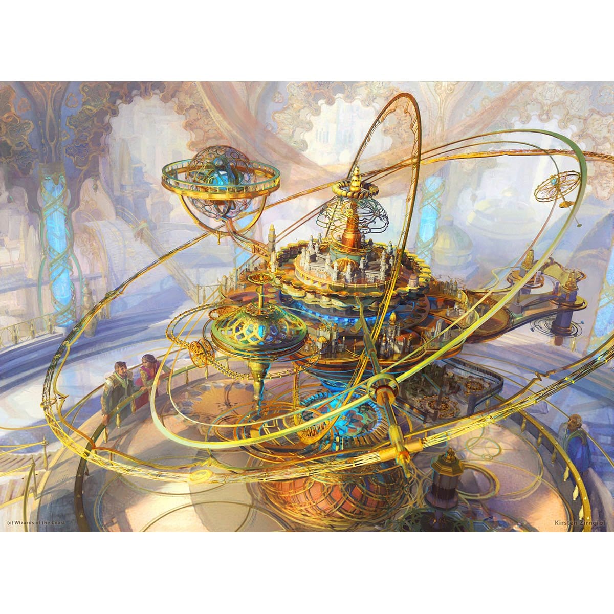 Ghirapur Orrery Print - Print - Original Magic Art - Accessories for Magic the Gathering and other card games