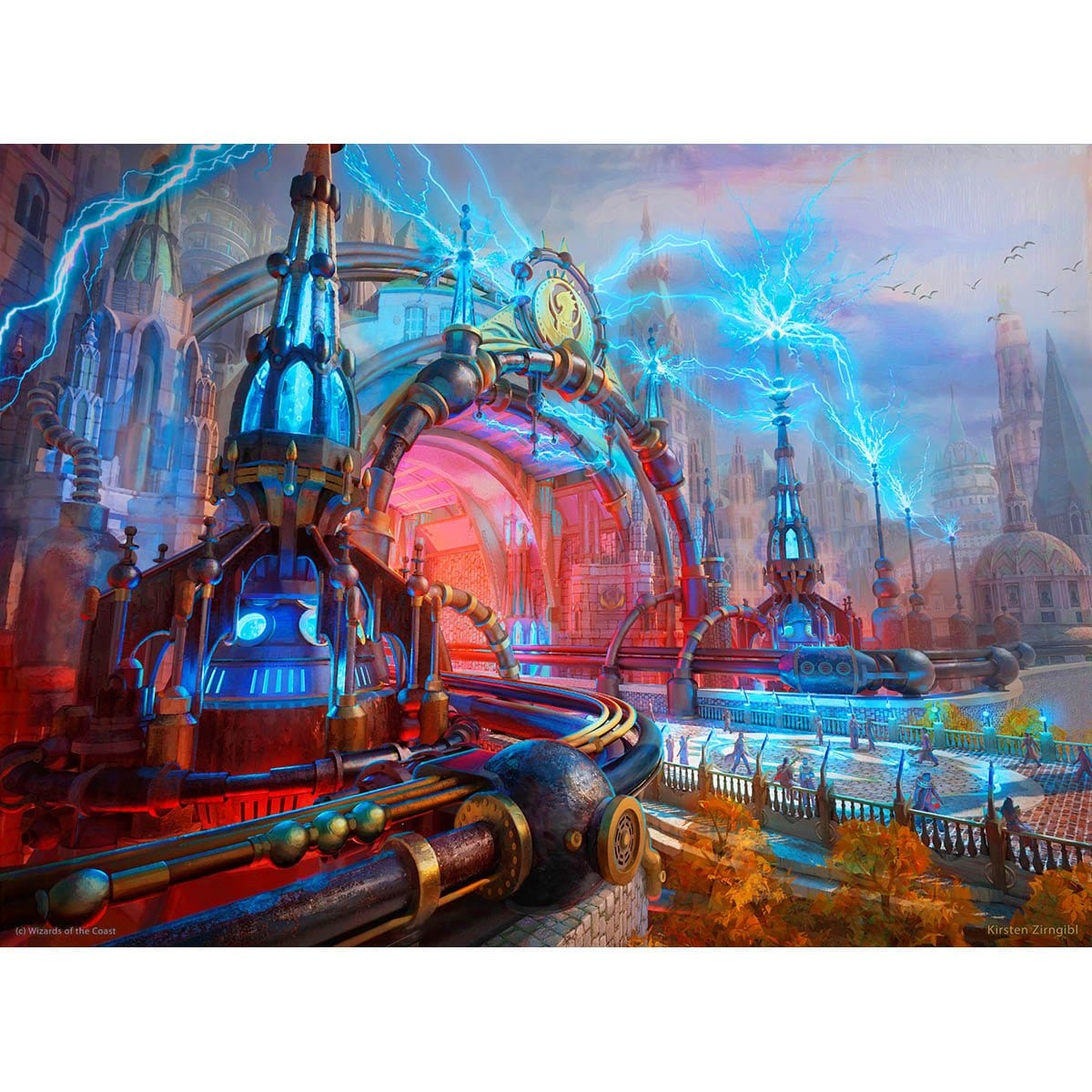 Kirsten Zirngibl Tagged "Gate" - Original Magic Art