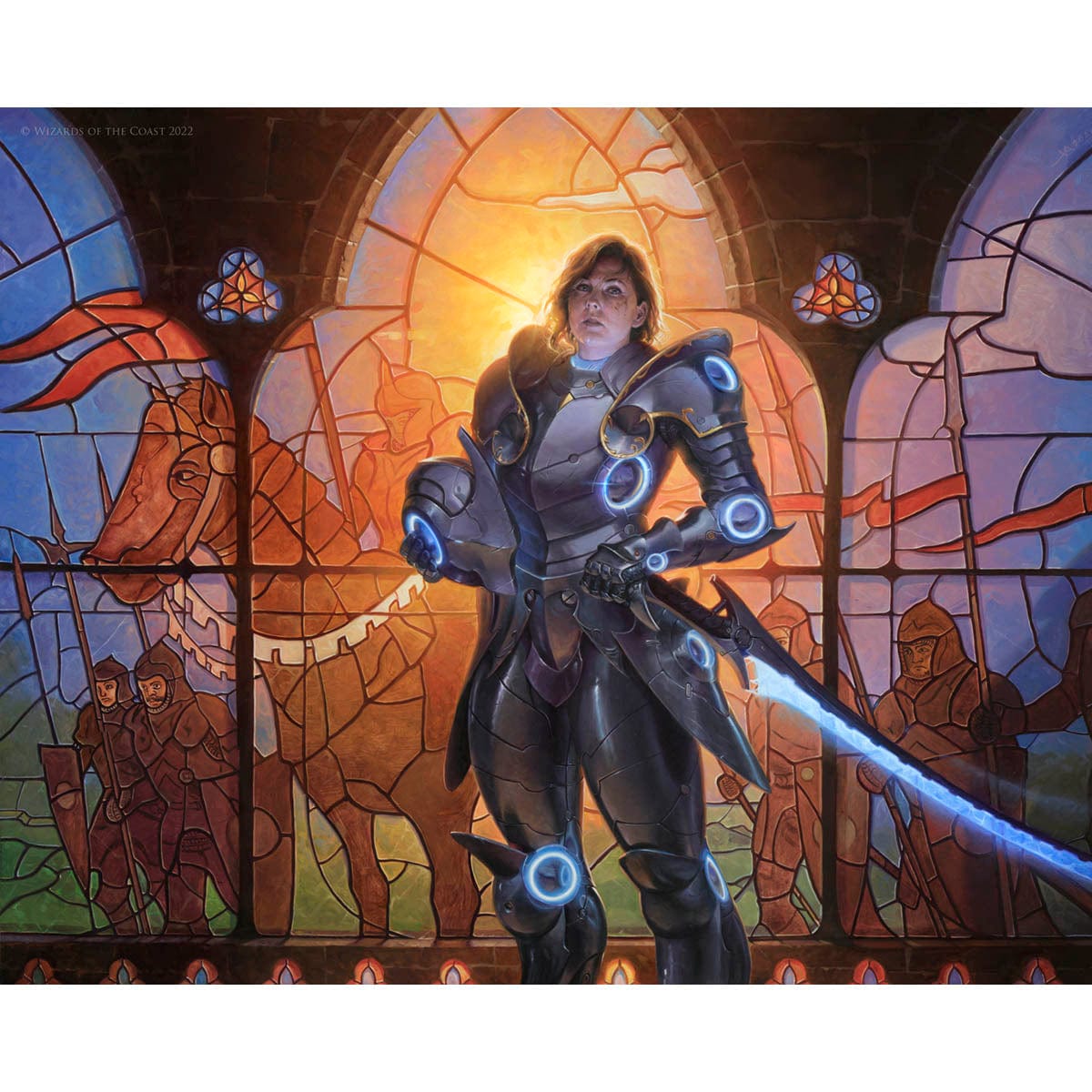 Magic The Gathering Knight Art
