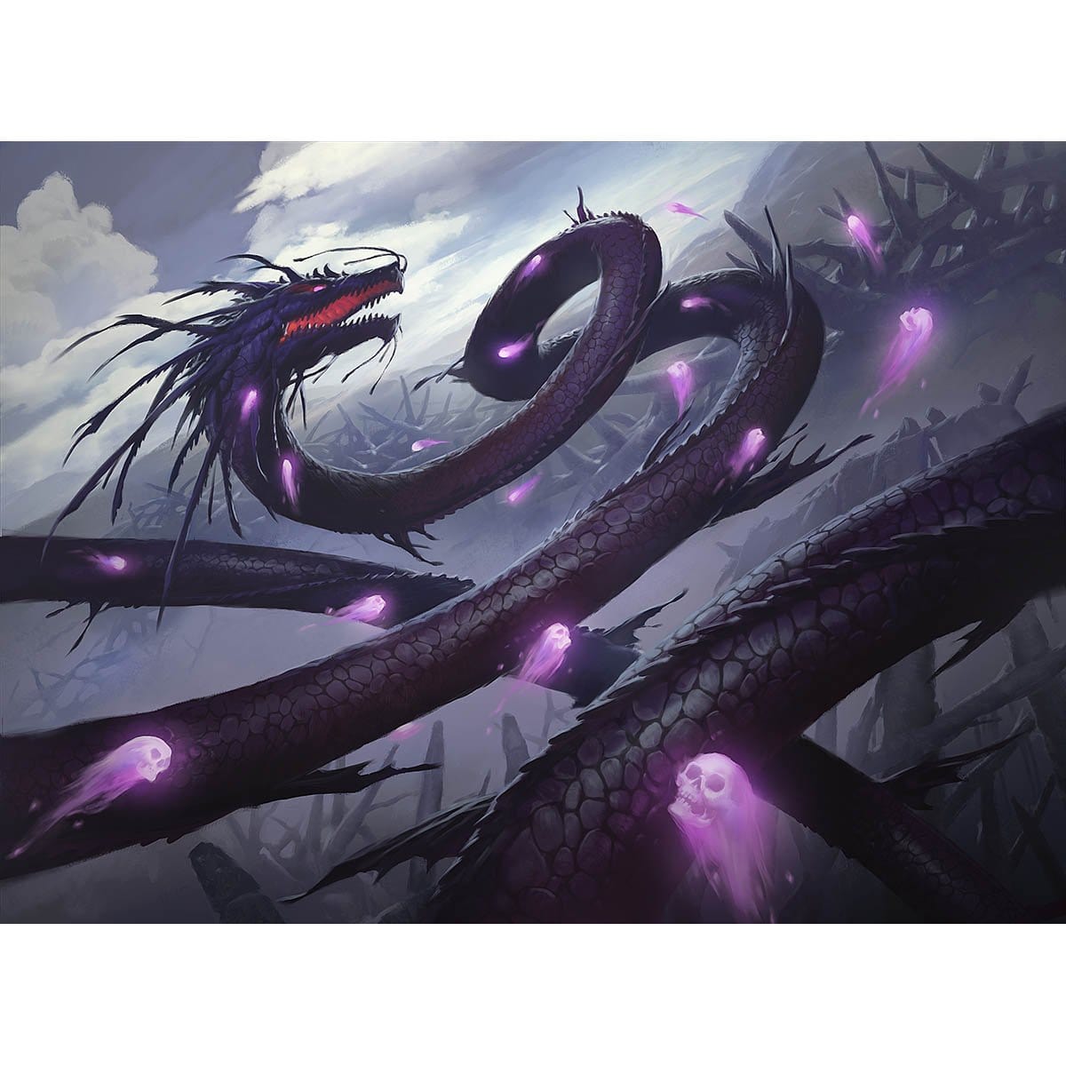 Kokusho, the Evening Star Print - Print - Original Magic Art - Accessories for Magic the Gathering and other card games