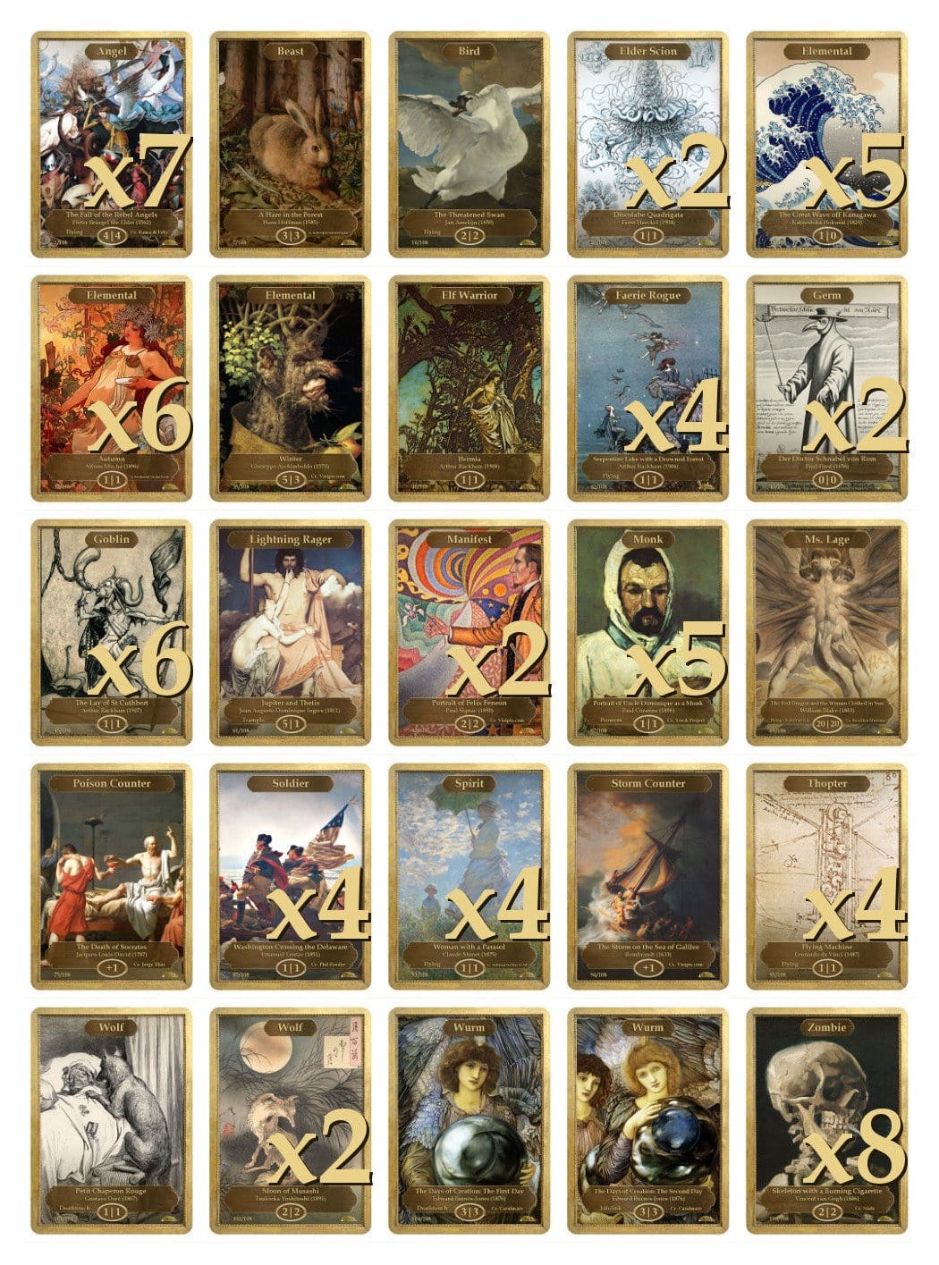 Legacy Token Collection - Original Magic Art