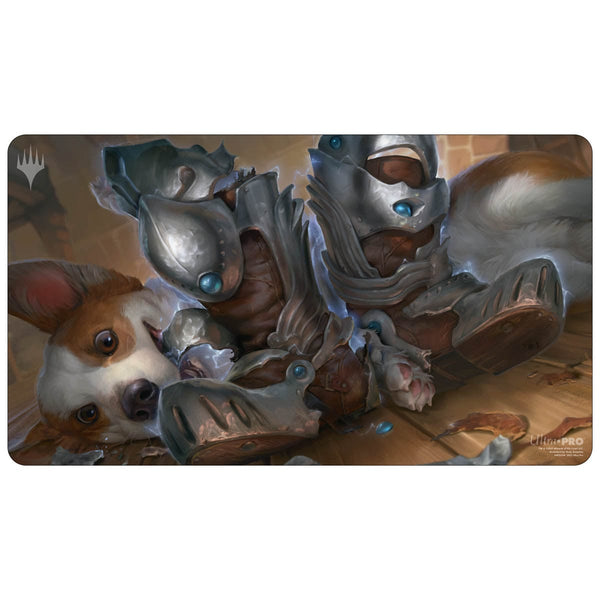 Lightning Greaves Playmat Original Magic Art