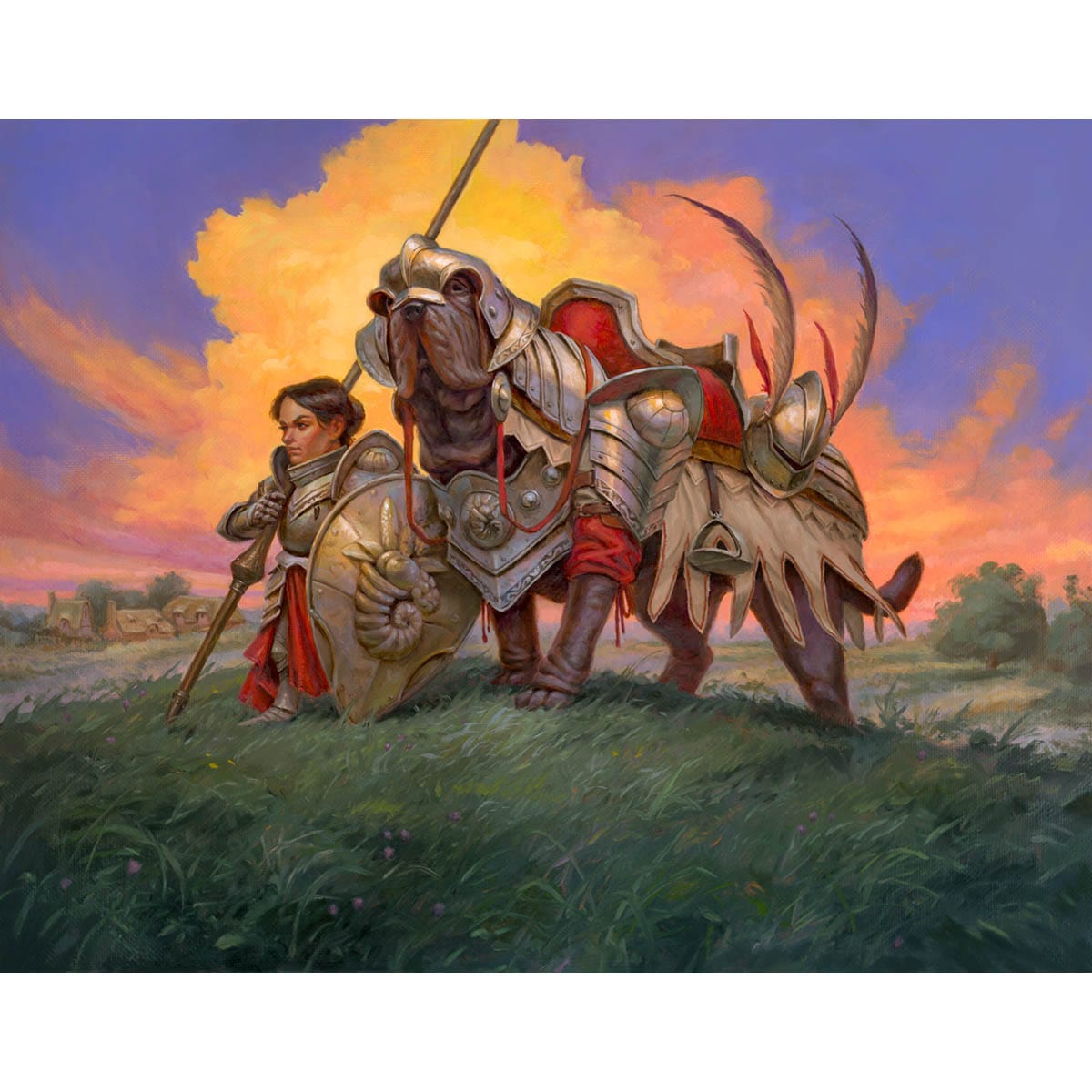 Loyal Warhound Print