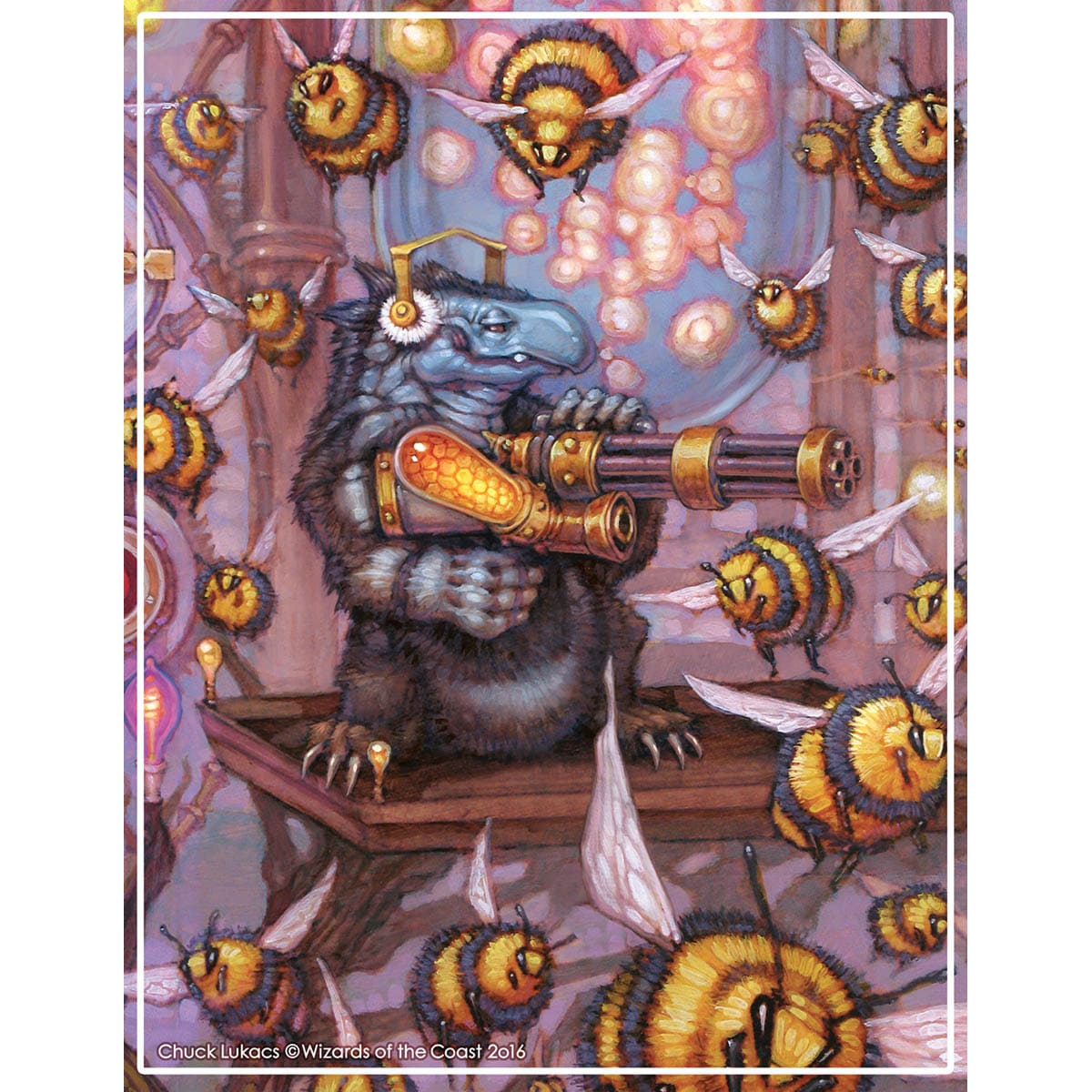 Bee-Bee Gun Print - Original Magic Art Bee-Bee Gun Print - Original Magic Art