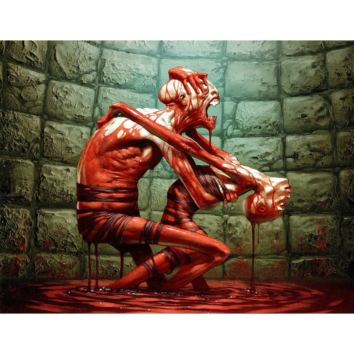 Macabre Waltz Print - Print - Original Magic Art - Accessories for Magic the Gathering and other card games