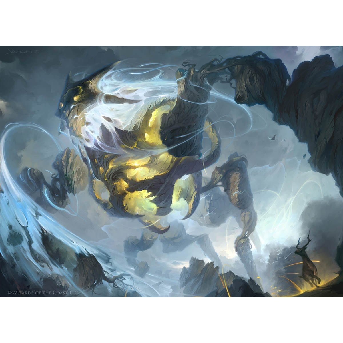 Maelstrom Wanderer Print - Print - Original Magic Art - Accessories for Magic the Gathering and other card games