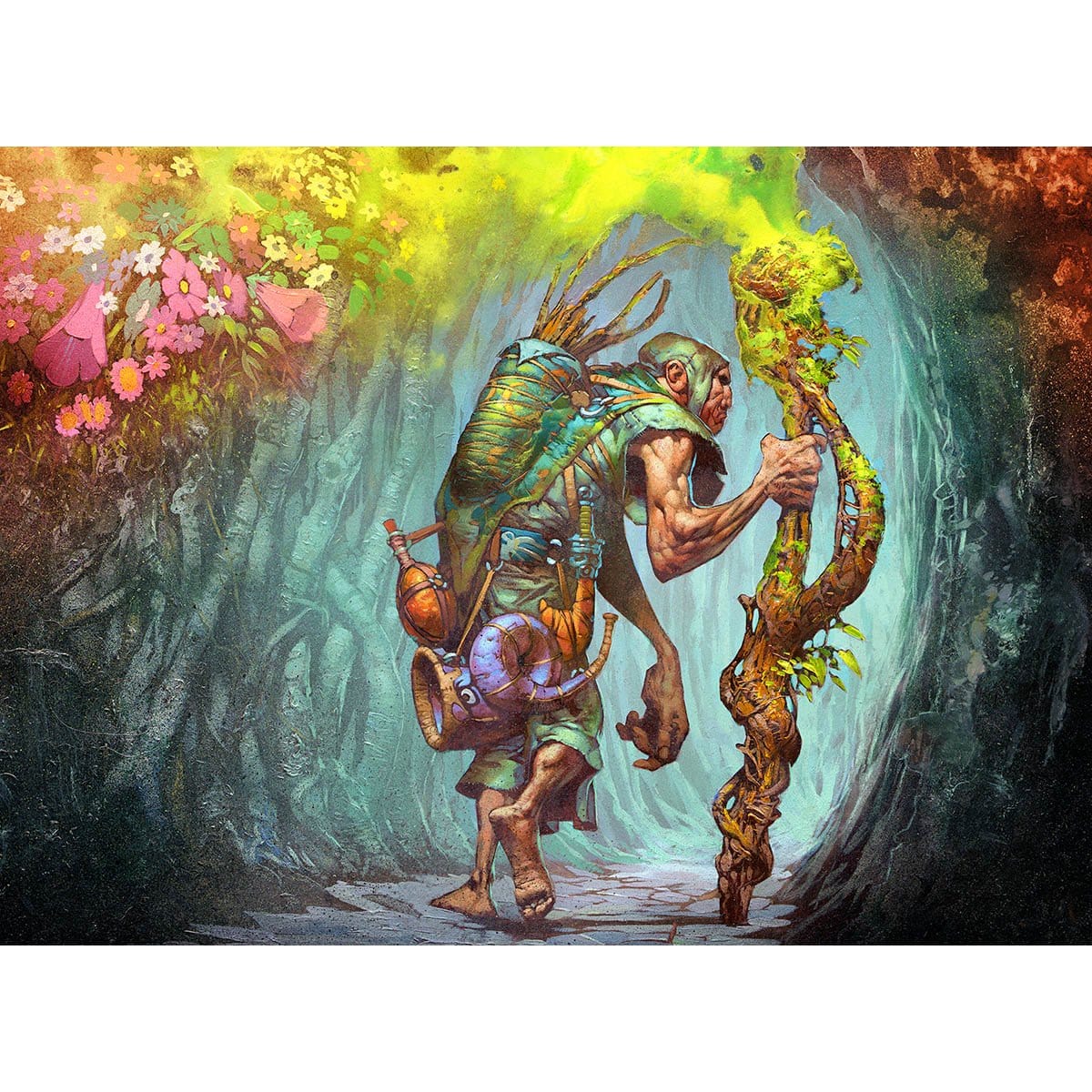 Magus of the Vineyard Print - Original Magic Art Magus of the Vineyard Print - Original Magic Art