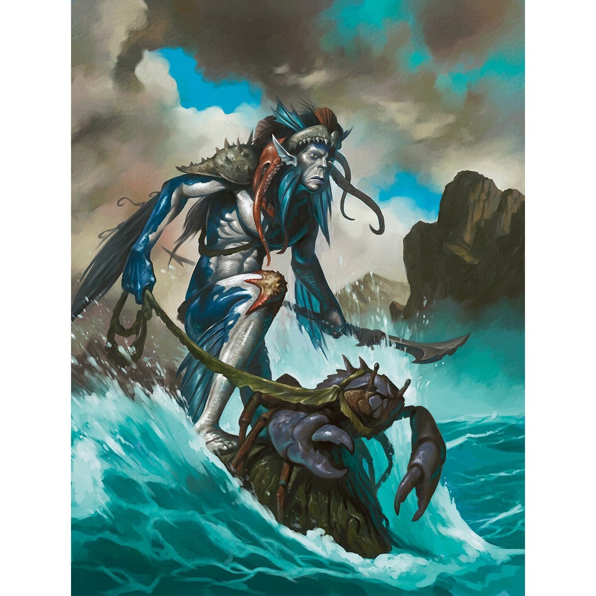 Merfolk Token Print Merfolk Token Print