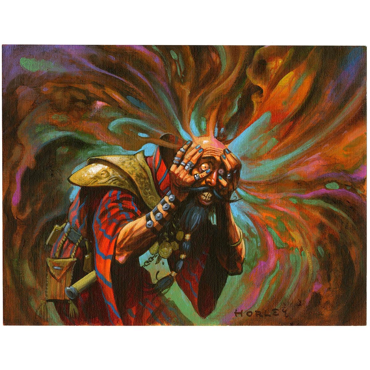 Mindmoil Print - Print - Original Magic Art - Accessories for Magic the Gathering and other card games