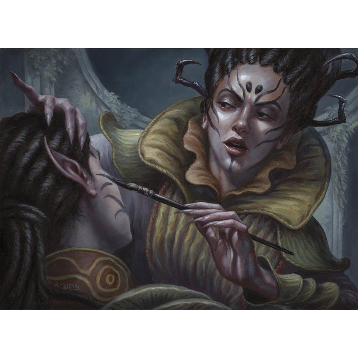 Moodmark Painter Print - Print - Original Magic Art - Accessories for Magic the Gathering and other card games