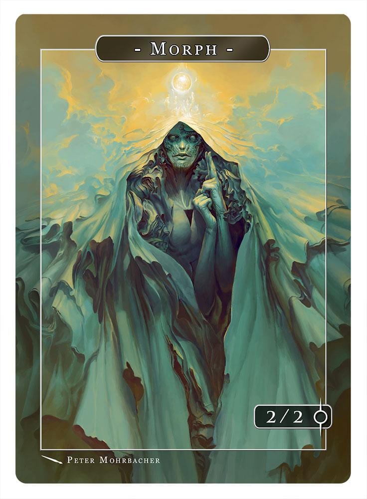 Morph Magic Morph Token (2/2) by Peter Mohrbacher - Original Magic Art