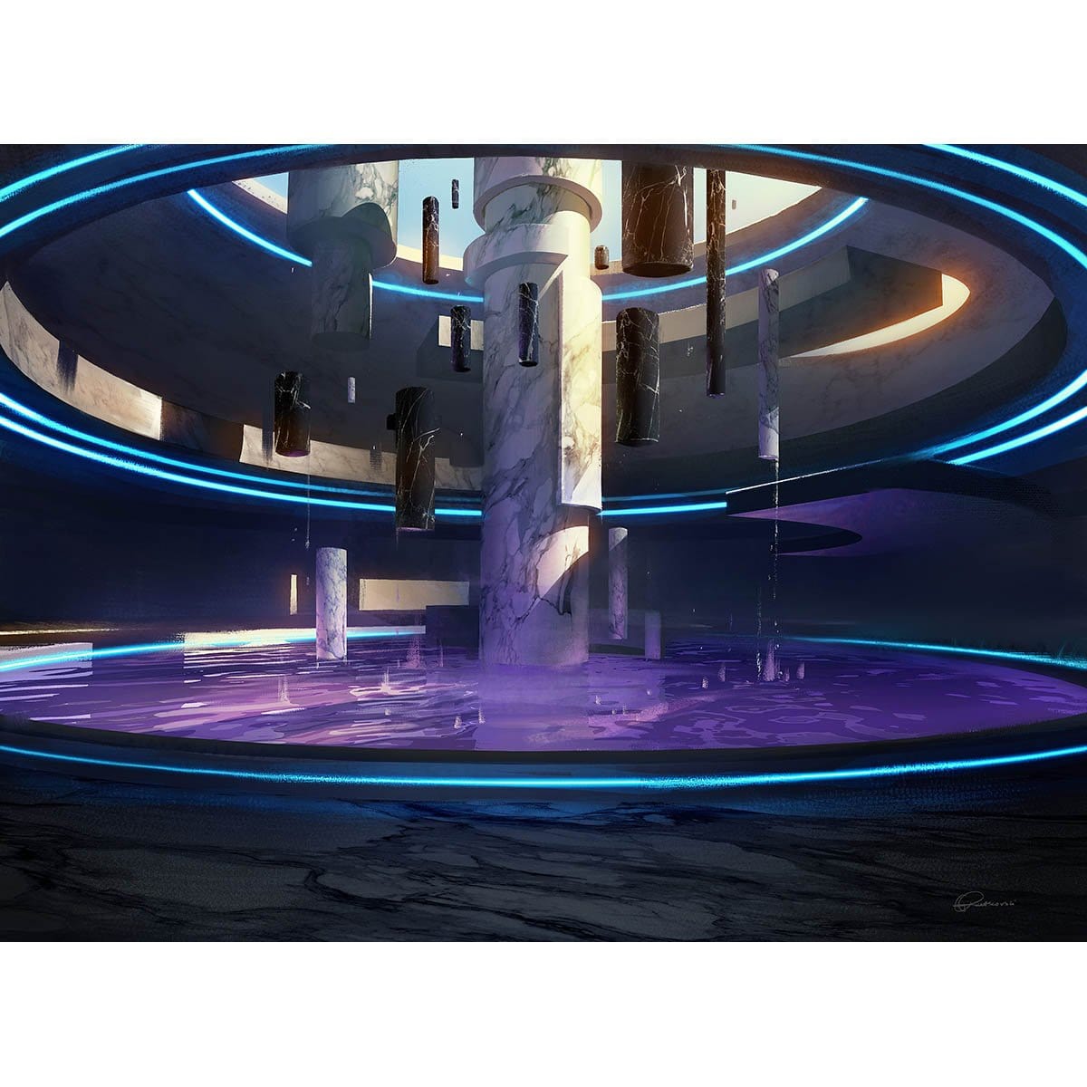 Morphic Pool Print