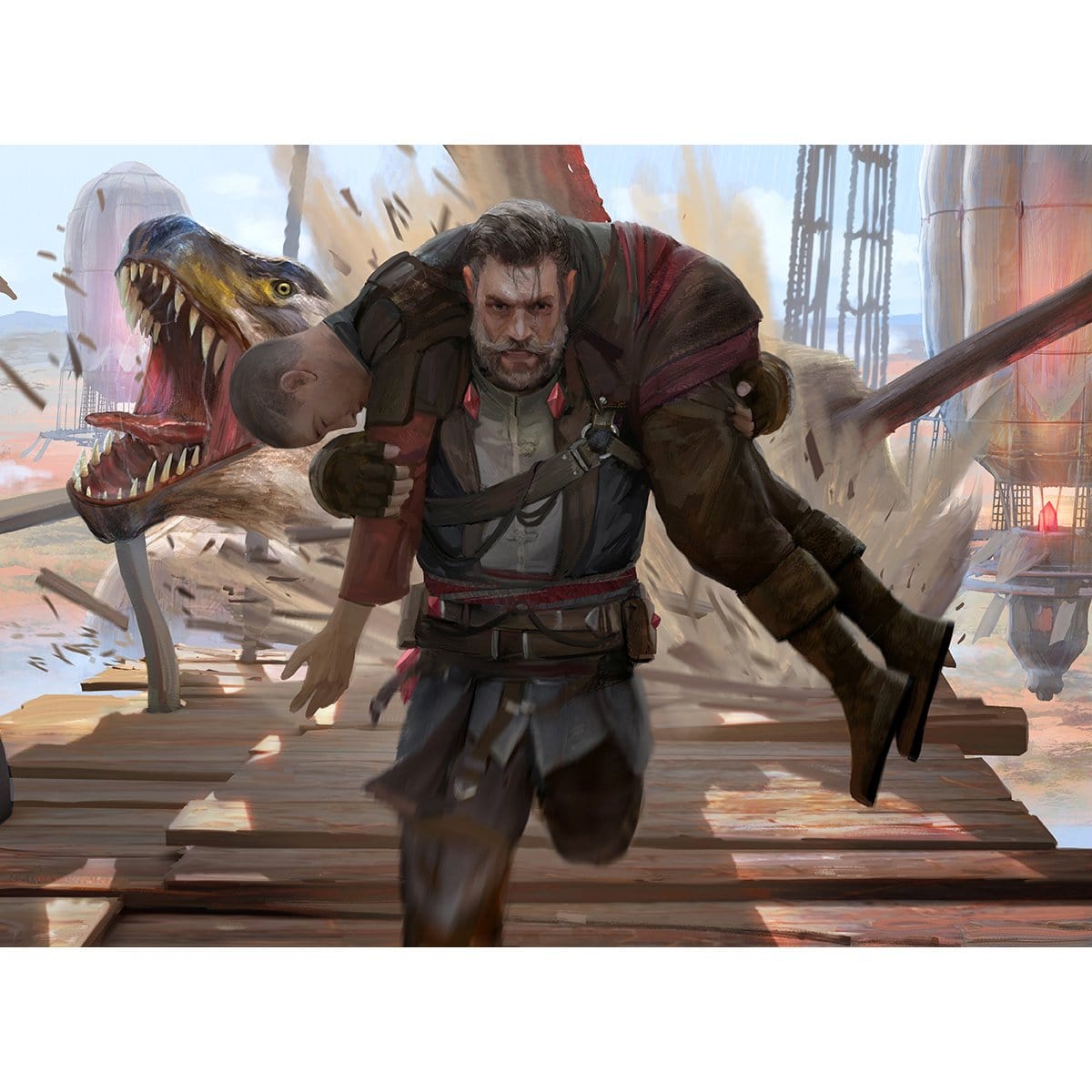 Valiant Rescuer Print