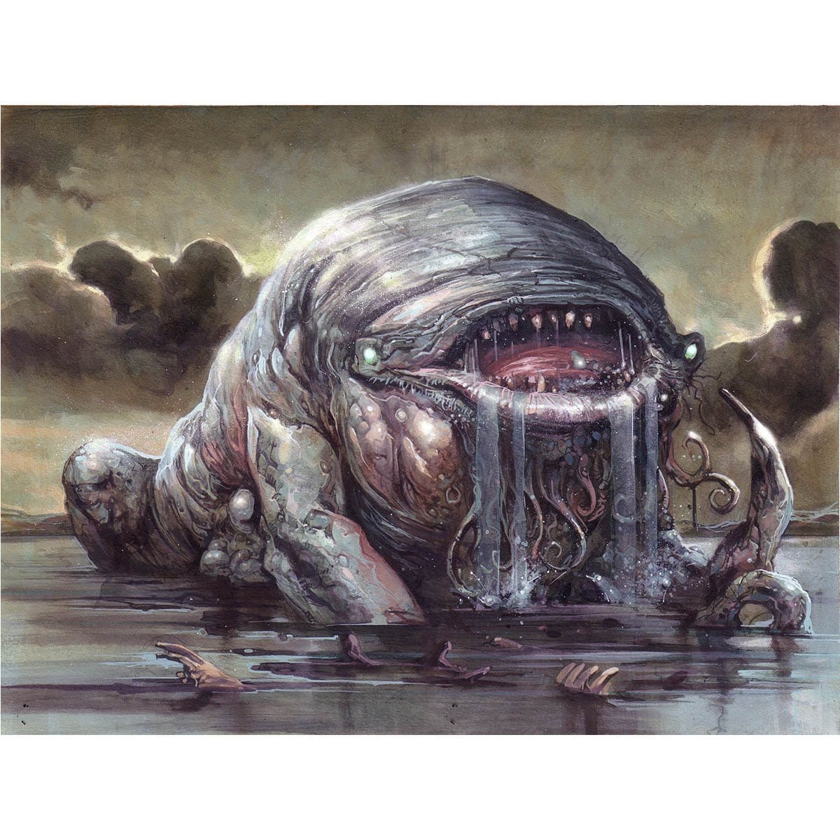 Murkfiend Liege Print - Original Magic Art Murkfiend Liege Print - Original Magic Art