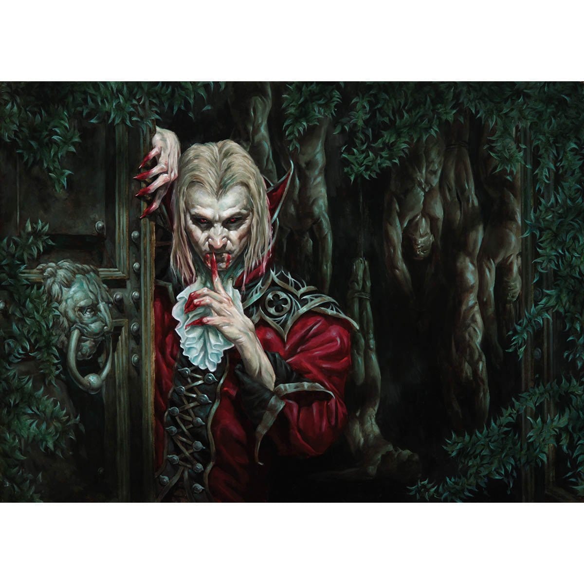 Nearheath Stalker Print - Print - Original Magic Art - Accessories for Magic the Gathering and other card games