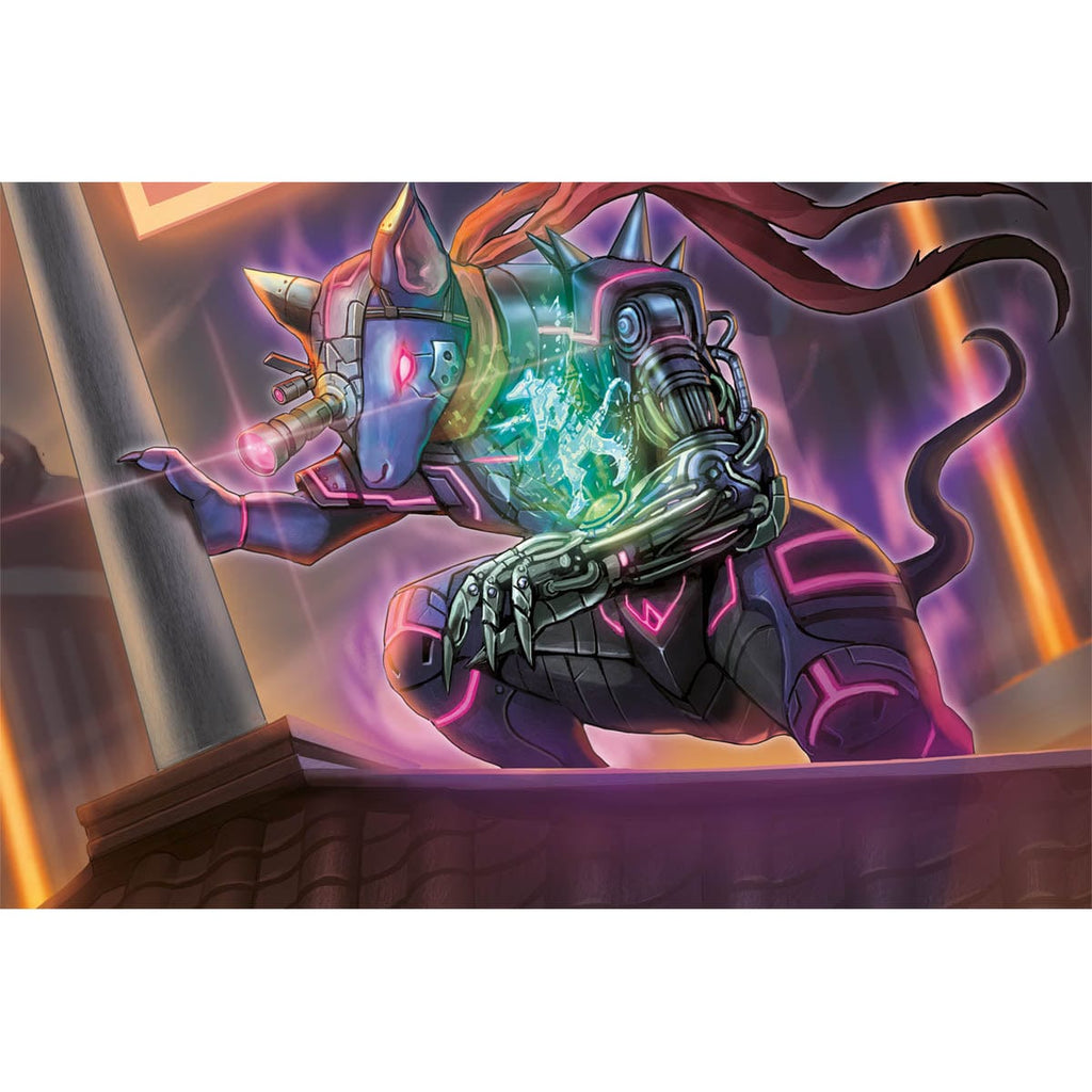 Nezumi Prowler Print - Original Magic Art